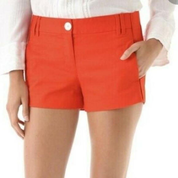 Tory Burch Pants - Tory Burch Shearer shorts habanero pepper size 4
